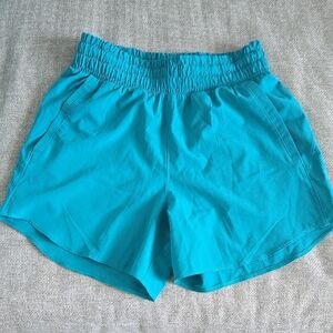 Under Armour Teal Thick Waist Shorts